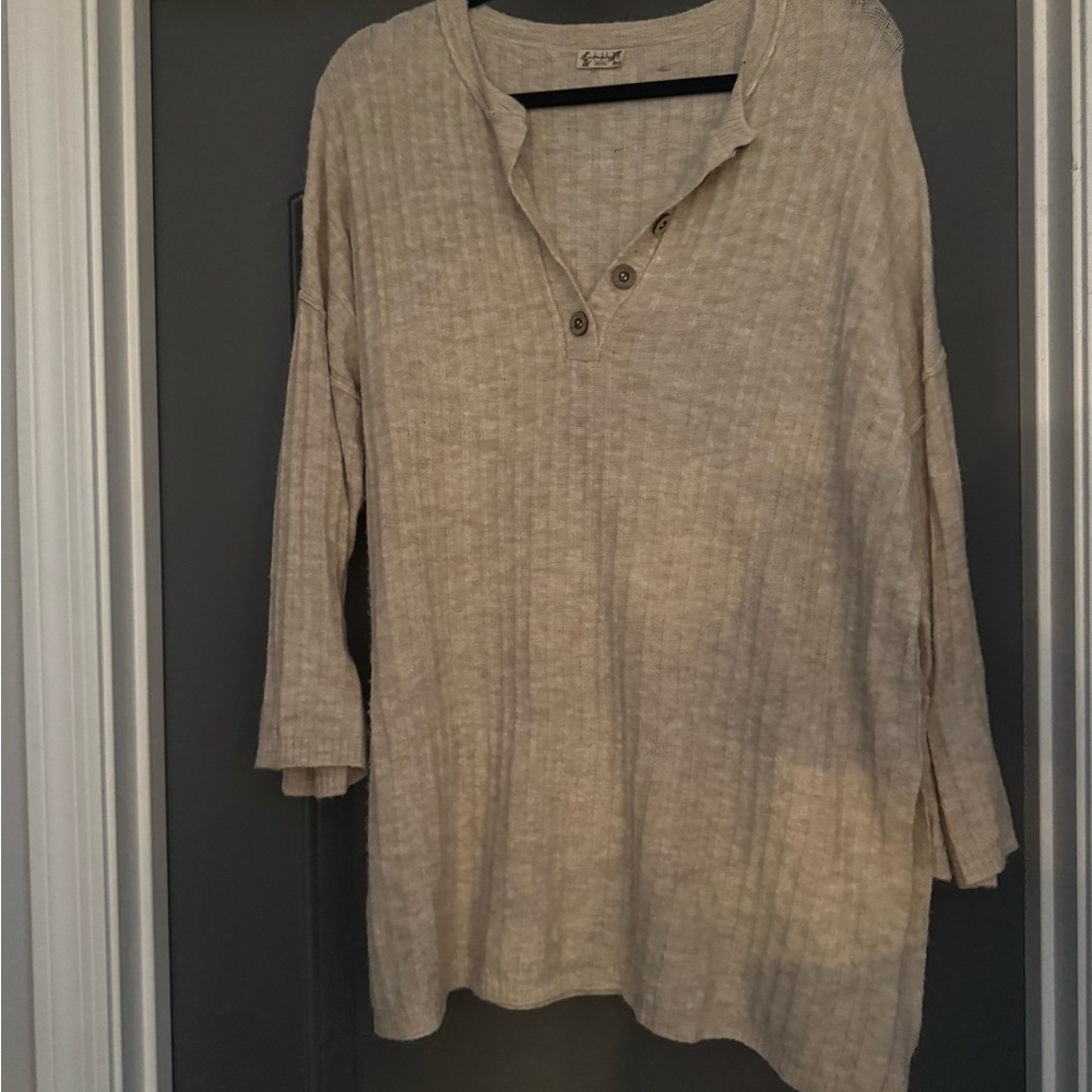 Free People Around The Clock Ribbed-Knit Sweater - Picture 3 of 8
